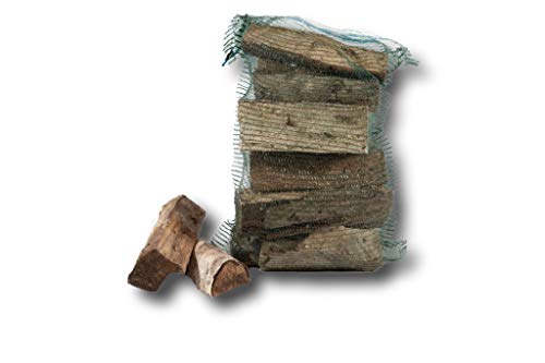 100 x Holzsäcke/Raschelsäcke für Brennholz 60 x 80cm - Mit Zugband - Dunkelgrün - Brennholzsäcke - Anfeuerholzsäcke von AGRI plus