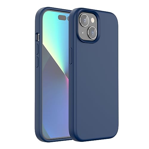AGVEE Flüssige Silikonhülle für iPhone 15 Plus 6,7 Zoll, exquisite Verarbeitung, Ganzkörper-Schutzhülle, stoßfeste und schlanke Handyhülle, weiches kratzfestes Mikrofaserfutter, Blau AGVEE Flüssige Silikonhülle für iPhone 15 Plus 6,7 Zoll, exquisite Verarbeitung, Ganzkörper-Schutzhülle, stoßfeste und schlanke Handyhülle, weiches kratzfestes Mikrofaserfutter, Blau von AGVEE
