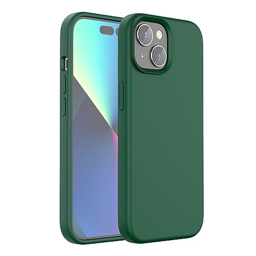 AGVEE Liquid Silicone Magnetic Case for iPhone 15 Plus 6.7 inches, Designed for Magsafe, Exquisite Workmanship, Full Body Protective Cover, Shockproof & Slim Phone Case, Anti-Scratch, Green AGVEE Liquid Silicone Magnetic Case for iPhone 15 Plus 6.7 inches, Designed for Magsafe, Exquisite Workmanship, Full Body Protective Cover, Shockproof & Slim Phone Case, Anti-Scratch, Green von AGVEE