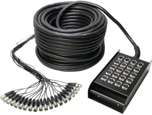 AH Cables K20C50 Multicore Kabel 50.00m Anzahl Eingänge:16 x Anzahl Ausgänge:4 x von AH Cables