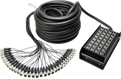 AH Cables K32C30 Multicore Kabel 30.00m Anzahl Eingänge:24 x Anzahl Ausgänge:8 x von AH Cables