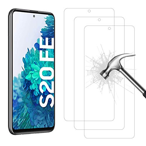 AHABIPERS 3 Stück Schutzfolie für Samsung Galaxy S20 FE, HD Displayschutzfolie, Anti-Kratzer/Bläschen/Fingerabdruck/Staub von AHABIPERS