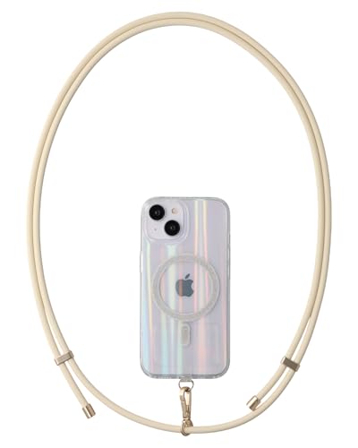 AHABIPERS Silikon Handykette Universal, Einstellbar Handy Kette für iPhone/Samsung und Alle Smartphones mit Universelles Patch, Handyband Zum Umhängen mit Meist Hülle Kombinierbar - Schwan Weiß AHABIPERS Silikon Handykette Universal, Einstellbar Handy Kette für iPhone/Samsung und Alle Smartphones mit Universelles Patch, Handyband Zum Umhängen mit Meist Hülle Kombinierbar - Schwan Weiß von AHABIPERS