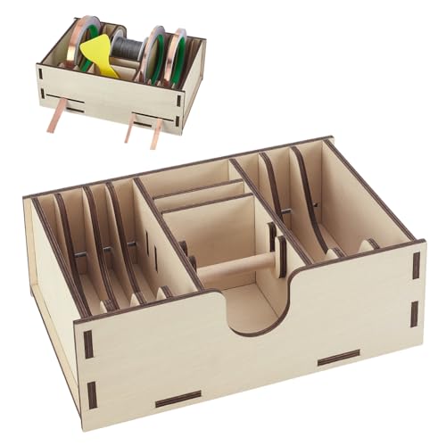 AHANDMAKER Kupferfolienspender Aus Holz BurlyWood Folienklebebandspender Klebebandhalter Aufbewahrungsbox Aus Aluminiumfolie Für Heimwerker Basteln Kunstwerkzeuge Organizer 6x9x3 Zoll AHANDMAKER Kupferfolienspender Aus Holz BurlyWood Folienklebebandspender Klebebandhalter Aufbewahrungsbox Aus Aluminiumfolie Für Heimwerker Basteln Kunstwerkzeuge Organizer 6x9x3 Zoll von AHANDMAKER