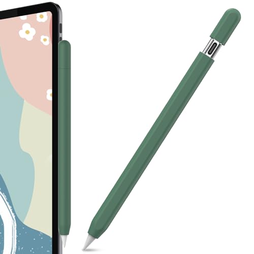 AHASTYLE Silikon Hülle für Apple Pencil USB-C Apple Pencil Hülle Ultra Dünn Apple Pencil USB-C Case Abdeckung Kompatibel mit Apple Pencil USB-C (Kieferngrün) von AHASTYLE