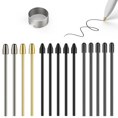 Bemerkenswerte Stiftspitzen für bemerkenswerte 2, bemerkenswerte Stiftspitzen mit Werkzeug zum Entfernen von Federn, Metall-Ersatzstiftspitzen/-spitzen für bemerkenswerten 1/2 Stylus-Stift/Marker plus Bemerkenswerte Stiftspitzen für bemerkenswerte 2, bemerkenswerte Stiftspitzen mit Werkzeug zum Entfernen von Federn, Metall-Ersatzstiftspitzen/-spitzen für bemerkenswerten 1/2 Stylus-Stift/Marker plus von AHBTEYM