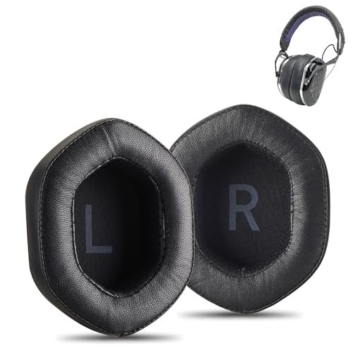 AHG Accessory House Global Premium Schaffell Crossfade Wireless Ohrpolster Kissen kompatibel mit V-Moda 3 M-100 Master / M100 2 LP2 LP Leder|Flexi AHG Accessory House Global Premium Schaffell Crossfade Wireless Ohrpolster Kissen kompatibel mit V-Moda 3 M-100 Master / M100 2 LP2 LP Leder|Flexi von Accessory House