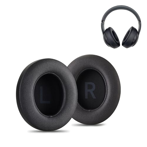 Ersatz-Ohrpolster für Beats Studio 2 und Studio 2/3 drahtlose Kopfhörer - Schwarz (Nur mit den Modellen B0500 und B0501 kompatibel) von AHG Accessory House Global