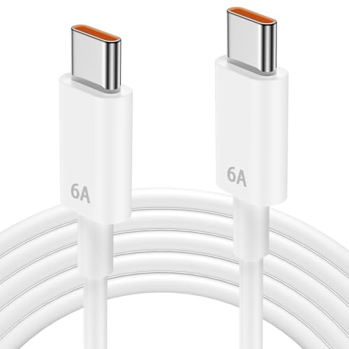 100W 6A USB C Kabel für Honor Magic7 Pro 200 Pro Magic6 Lite 200 Lite Magic V3 80W Supercharge Kabel Typ C Schnellladung 66W Kabel Ladegerät für Honor 90 Lite 70 X6b X8a P30 Pad X9 P40 2 Meter von AIAUXAI
