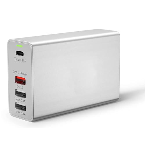100W USB C Ladegerät, 4-Port Typ C Ladestation - 100W USB C PD 3.0 18W QC 3.0 & 12W Schnellladegerät USB Ports, USB C PD Power Adapter für MacBook Pro/Air, iPad, iPhone, Galaxy, Laptop und mehr 100W USB C Ladegerät, 4-Port Typ C Ladestation - 100W USB C PD 3.0 18W QC 3.0 & 12W Schnellladegerät USB Ports, USB C PD Power Adapter für MacBook Pro/Air, iPad, iPhone, Galaxy, Laptop und mehr von AICARGER