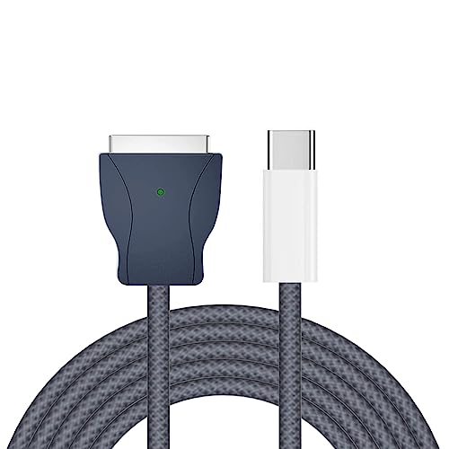 AICARGER 140W USB-C auf Magnetic 3 Kabel, kompatibel mit MacBook Air (M2, 2022), MacBook Pro (14 Zoll, 2021) (14 Zoll, M2, 2023) (16 Zoll, 2021) (16 Zoll, M2, 2023),（Black） von AICARGER