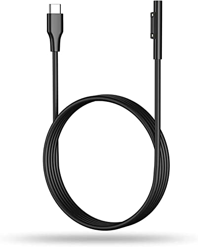 AICARGER USB C zu Surface Kabel für Surface Laptop /2/3, Typ C zu Surface Pro 3/4/5/6, Surface Go /2 36W 44W 12V15V/2.58A von AICARGER