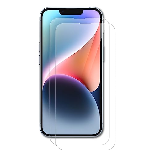 AICEK [2 Stück Kompatibel mit Apple iPhone 14 Schutzfolie, Tempered Glass Displayschutzfolie Schutzglas Gehärtetem Glas Screen Protector AICEK [2 Stück Kompatibel mit Apple iPhone 14 Schutzfolie, Tempered Glass Displayschutzfolie Schutzglas Gehärtetem Glas Screen Protector von AICEK