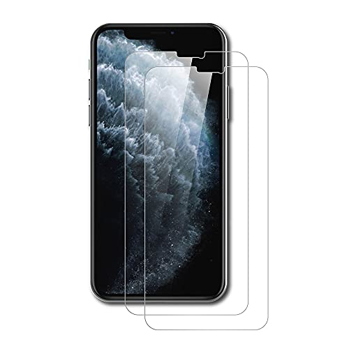 AICEK [2 Stück] Schutzfolie Compatible für Apple iPhone 11 Pro/iPhone X/XS, Displayschutzfolie für iPhone XS Schutzglas Screen Protector Gehärtetem Glas Displayschutz von AICEK