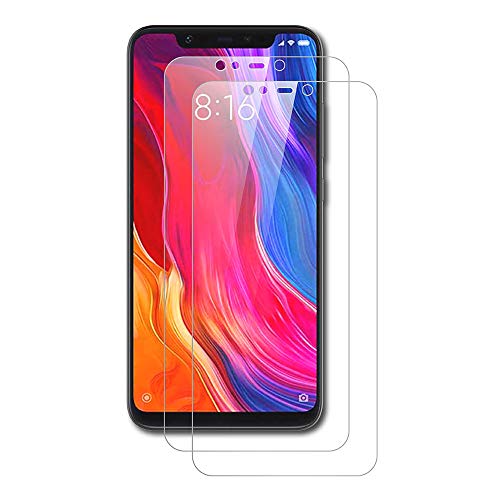 AICEK [2 Stück] Xiaomi Mi 8 Schutzfolie, Tempered Glass Displayschutzfolie für Xiaomi Mi 8 Schutzglas Screen Protector Gehärtetem Glas Klar Displayschutz Xiaomi Mi 8 von AICEK