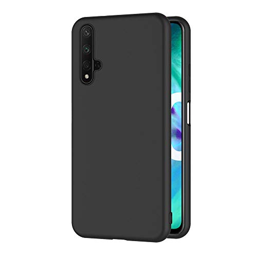 AICEK Compatible Honor 20 Hülle, Schwarz Silikon Schutzhülle für Honor 20 Case TPU Bumper Huawei Honor 20 Handyhülle (6,26 Zoll) von AICEK