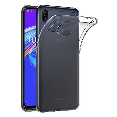 AICEK Hülle Compatible für ASUS Zenfone Max (M2) Transparent Silikon Schutzhülle für ASUS Zenfone Max ZB633KL Case Clear Durchsichtige TPU Bumper ASUS ZB633KL Handyhülle (6,26 Zoll) von AICEK