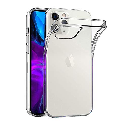 AICEK Hülle Compatible für Apple iPhone 12 / iPhone 12 Pro Transparent Silikon Schutzhülle für iPhone 12 Case Clear Durchsichtige TPU Bumper iPhone 12 Pro Handyhülle (6,1 Zoll) von AICEK