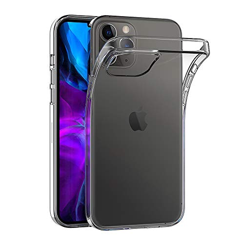 AICEK Hülle Compatible für Apple iPhone 12 Pro Max Transparent Silikon Schutzhülle für iPhone 12 Pro Max Case Clear Durchsichtige TPU Bumper iPhone 12 Pro Max Handyhülle (6,7 Zoll) von AICEK