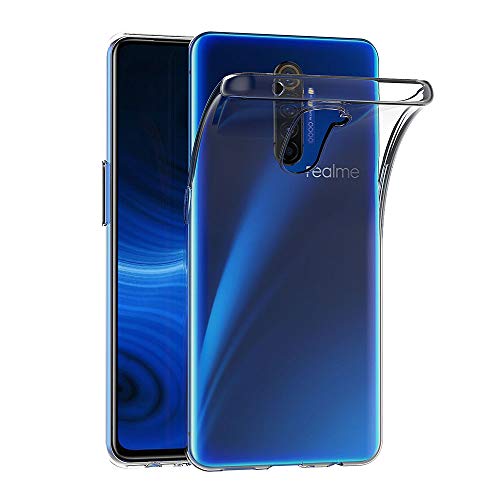 AICEK Hülle Compatible für Realme X2 Pro Transparent Silikon Schutzhülle für Realme X2 Pro Case Clear Durchsichtige TPU Bumper Realme X2 ProHandyhülle (6,5 Zoll) von AICEK