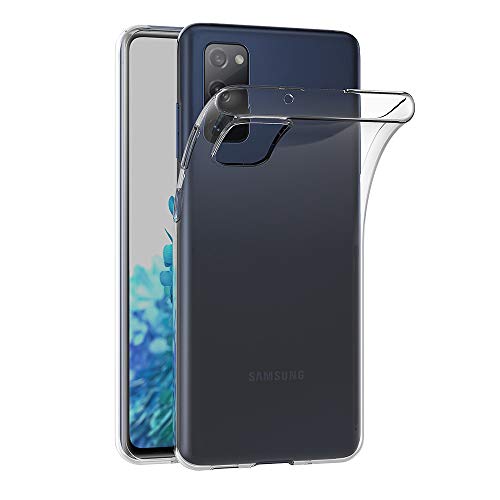 AICEK Hülle Compatible für Samsung Galaxy S20 FE 5G / S20 Fan Edition Transparent Silikon Schutzhülle für Samsung S20 Fan Edition Case Clear Durchsichtige TPU Bumper Handyhülle (6,5 Zoll) von AICEK