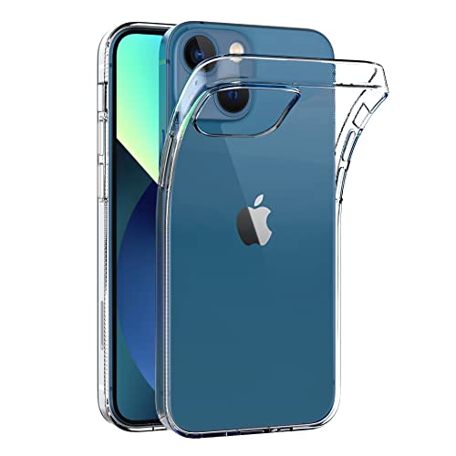 AICEK Hülle Kompatibel mit Apple iPhone 13 Mini, Transparent Silikon Handyhülle für iPhone 13 Mini Hülle TPU Schutzhülle Bumper Crystal Clear Case AICEK Hülle Kompatibel mit Apple iPhone 13 Mini, Transparent Silikon Handyhülle für iPhone 13 Mini Hülle TPU Schutzhülle Bumper Crystal Clear Case von AICEK