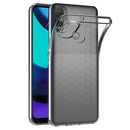 AICEK Hülle Kompatibel mit Motorola Moto E20, Transparent Silikon Handyhülle für Moto E20 Hülle TPU Schutzhülle Bumper Crystal Clear Case von AICEK