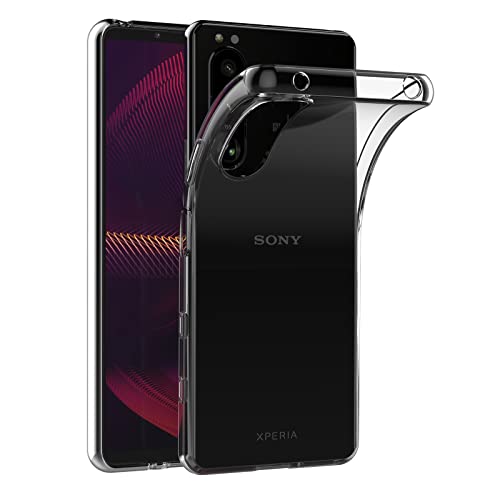 AICEK Hülle Kompatibel mit Sony Xperia 5 III 5G, Transparent Silikon Handyhülle für Xperia 5 III Hülle TPU Schutzhülle Bumper Crystal Clear Case von AICEK