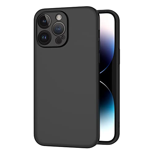 AICEK Kompatibel mit Apple iPhone 14 Pro Max Hülle, Schwarz Silikon Schutzhülle für iPhone 14 Pro Max Case TPU Bumper Handyhülle AICEK Kompatibel mit Apple iPhone 14 Pro Max Hülle, Schwarz Silikon Schutzhülle für iPhone 14 Pro Max Case TPU Bumper Handyhülle von AICEK