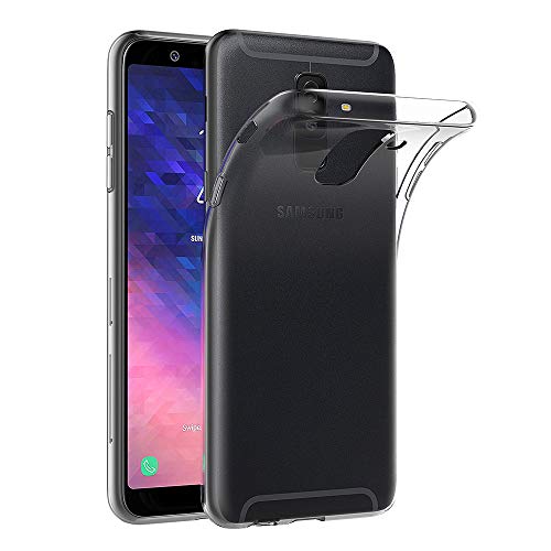 AICEK Samsung Galaxy A6 Plus 2018 Hülle, Transparent Silikon Schutzhülle für Samsung A6 Plus 2018 Case Clear Durchsichtige TPU Bumper Galaxy A6 Plus 2018 Handyhülle (6,0 Zoll) von AICEK