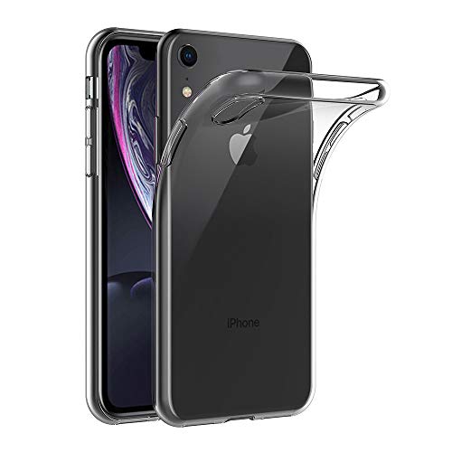 AICEK Kompatibel mit Apple iPhone XR Hülle, Transparent Silikon Handyhülle TPU Schutzhülle Bumper Crystal Clear Case von AICEK