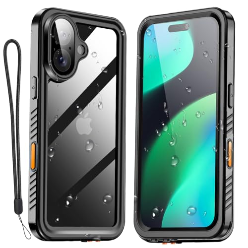 AICase iPhone 16 Pro Max Wasserdicht Hülle 360 Grad Schutz Outdoor Rundumschutz IP68 zertifizierter Ganzkörperschutz,Unterwasserschutzhülle für iPhone 16 Pro Max 6.9" 2024- AICase iPhone 16 Pro Max Wasserdicht Hülle 360 Grad Schutz Outdoor Rundumschutz IP68 zertifizierter Ganzkörperschutz,Unterwasserschutzhülle für iPhone 16 Pro Max 6.9" 2024- von AICase