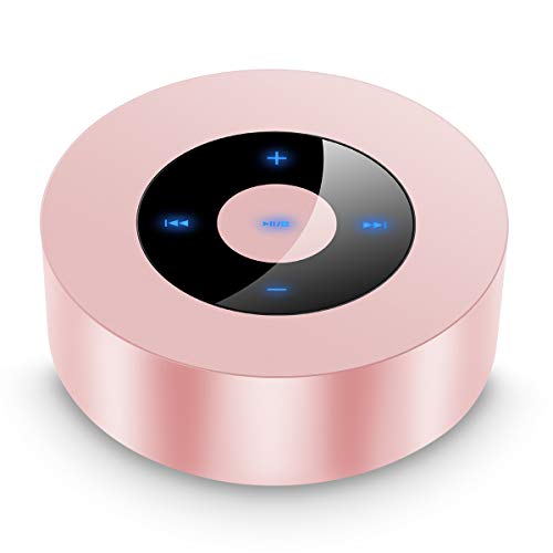 AICase Tragbarer Bluetooth-Lautsprecher, Mini-Bluetooth-Lautsprecher (A8, Roségold) von AICase