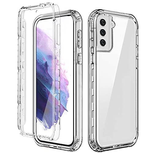 AICase für Samsung Galaxy S21 FE 5G Hülle Schutzhülle Transparent Stoßfest Case, 360 Grad Bumper Handyhülle Clear Cover mit Displayschutz für Samsung Galaxy S21 FE 5G von AICase