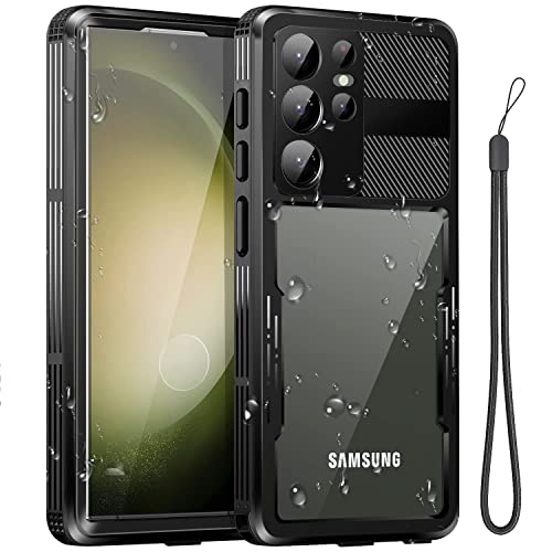 AICase für Samsung Galaxy S23 Ultra Wasserdicht Hülle (6.8") 360 Grad Schutz Outdoor Rundumschutz IP68 zertifizierter Ganzkörperschutz,Unterwasserschutzhülle für Samsung S23 Ultra von AICase