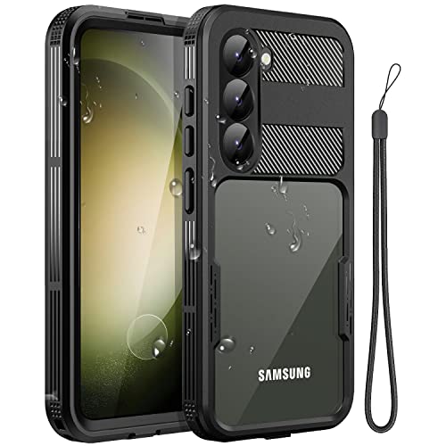 AICase für Samsung Galaxy S23 Wasserdicht Hülle (6.1") 360 Grad Schutz Outdoor Rundumschutz IP68 zertifizierter Ganzkörperschutz,Unterwasserschutzhülle für Samsung S23 von AICase