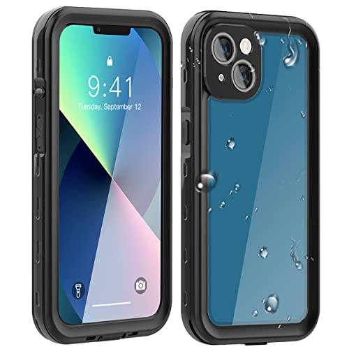 AICase für iPhone 13 Wasserdicht Hülle,360 Grad Rundum Schutz mit Eingebautem Displayschutz IP68 Zertifiziert voll versiegelt wasserfeste handyhülle Outdoor Case für iPhone 13 6.1 Zoll von AICase