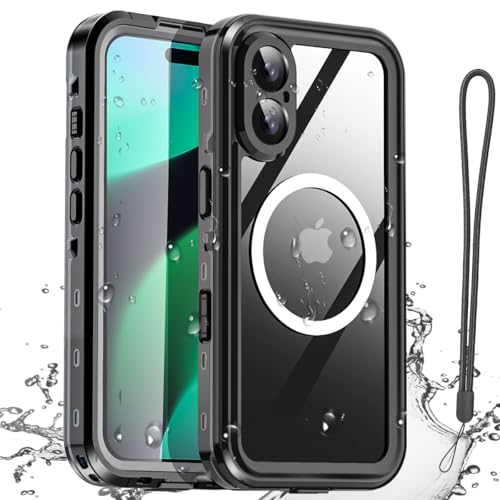 AICase für iPhone 16 Plus Hülle Wasserdicht,Handyhülle iPhone 16 Plus Schutzhülle Wasserfest mit Magsafe,360 Outdoor Stoßfest Staubdicht Panzerhülle mit Kameraschutz/Displayschutz für iPhone 16 Plus AICase für iPhone 16 Plus Hülle Wasserdicht,Handyhülle iPhone 16 Plus Schutzhülle Wasserfest mit Magsafe,360 Outdoor Stoßfest Staubdicht Panzerhülle mit Kameraschutz/Displayschutz für iPhone 16 Plus von AICase
