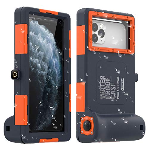 Universal-Schutzhülle wasserdicht und stoßfest für iPhone 11 Pro Max XS Max XR X 8 7 6S Plus Galaxy Note10 10 S9 S9 bis 6,8 Zoll Wasserdicht bis 15 m von AICase