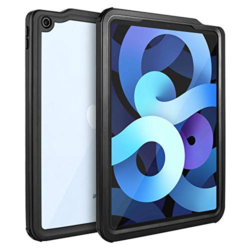 Wasserdichte Hülle für iPad Air 4 2020, iPad Air 4. Generation 10,9 Zoll, staubdicht, stoßfest, mit 360-Grad-Schutz, iPad Air 4. Generation mit Kordel und Halterung von AICase