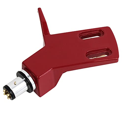 AIDIRui Plattenspieler-Headshell, Headshell Aus Aluminiumlegierung, Schallplatten-Plattenspieler-Nadel, Phono-Stylus-Tonabnehmer-Rack, Rot AIDIRui Plattenspieler-Headshell, Headshell Aus Aluminiumlegierung, Schallplatten-Plattenspieler-Nadel, Phono-Stylus-Tonabnehmer-Rack, Rot von AIDIRui