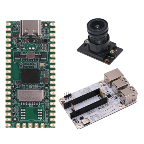 AIDIRui RISC-V Milk-V Duo Entwicklungskarte + 2MP CAM GC2083 + USB-Hub-Erweiterungskarte Unterstützung für Linux für IoT-Enthusiasten, DIY-Gamer-Ersatzteile für Computer. von AIDIRui