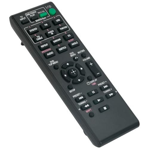 RM-ADU138 Ersatz-Fernbedienung RMADU138, passend für Sony Audio Video AV System Home Theater DAV-TZ140 DAV-TZ145 DAV-TZ150 HBD-TZ130 HBD-TZ140 HBD-TZ145 AV-RZ130 RM-ADU101 RMA. DU101 von AIDITIYMI