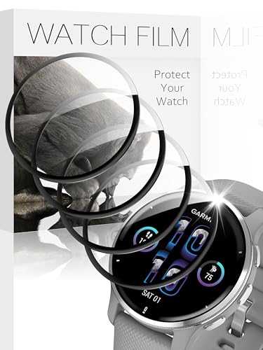 AIDOWU 4-Stück Glas Schutzfolie Kompatibel mit Garmin Venu 2 Displayschutz HD Klar Kratzfestigkeit 9H Gehärtetem Glas Displayschutzfolie, Präziser Abdeckung AIDOWU 4-Stück Glas Schutzfolie Kompatibel mit Garmin Venu 2 Displayschutz HD Klar Kratzfestigkeit 9H Gehärtetem Glas Displayschutzfolie, Präziser Abdeckung von AIDOWU