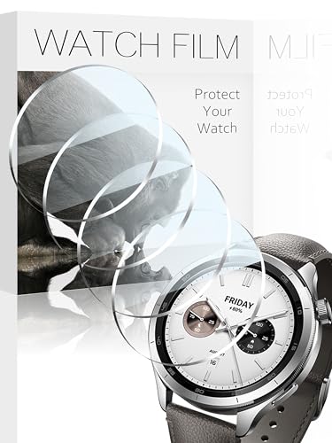 AIDOWU 4-Stück Schutzfolie für Xiaomi Watch S4/S3 Displavschutz HD Kratzfestiakeit 9H Glas Displayschutzfolie,Praziser Abdeckung AIDOWU 4-Stück Schutzfolie für Xiaomi Watch S4/S3 Displavschutz HD Kratzfestiakeit 9H Glas Displayschutzfolie,Praziser Abdeckung von AIDOWU