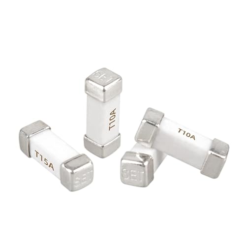 Gold Silber 1032 Sicherung 250 V AC SMD Einzeitsicherung 0,2 A 0,25 A 0,315 A 0,4 A 0,5 A 0,63 A 0,8 A 1 A 1,25 A 1,6 A Keramik-Oberflächenmontage Sicherung 5/10 Stück (3 A, 1032_5 Stück) von AIDUFUOD