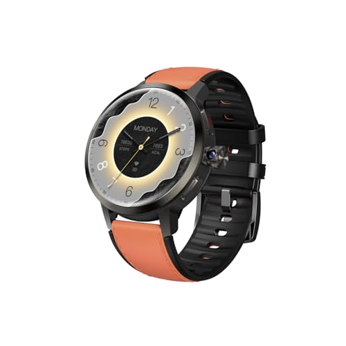 AIEK 4G LET Smartwatch, Telefonuhren mit ausziehbarer drehbarer Kamera, 2G RAM, 16 GB ROM, 4,4 cm AMOLED-Touchscreen, GPS-Smartwatch für Männer und Frauen, 1520 mAh, SIM-Slot, AIEK 4G LET Smartwatch, Telefonuhren mit ausziehbarer drehbarer Kamera, 2G RAM, 16 GB ROM, 4,4 cm AMOLED-Touchscreen, GPS-Smartwatch für Männer und Frauen, 1520 mAh, SIM-Slot, von AIEK