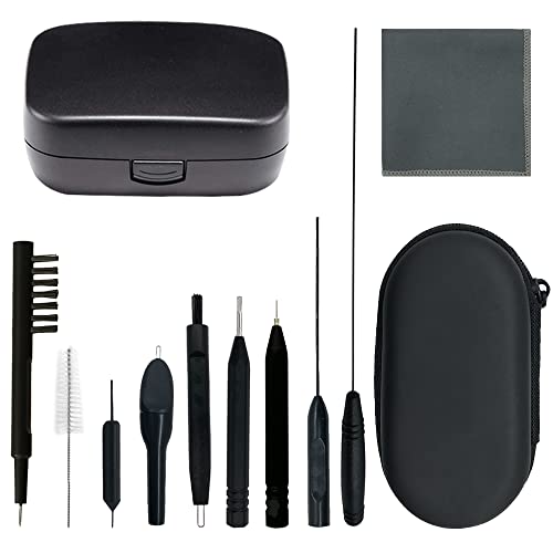 12-teiliges Reinigungsbürsten-Set für Hörgeräte, mit Wachsschlaufe und Magnet, geeignet für Ohrhörer/Kopfhörer/Airpods-Reiniger mit Aufbewahrungsbox 12-teiliges Reinigungsbürsten-Set für Hörgeräte, mit Wachsschlaufe und Magnet, geeignet für Ohrhörer/Kopfhörer/Airpods-Reiniger mit Aufbewahrungsbox von AIERTING