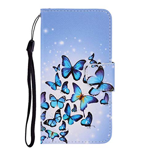 AIFILLE Kompatibel für LG K61 Flip Case Schlanke PU Leder Hülle Weich Silikon Bumper Ledertasche Kartenfächer Standfunktion Brieftasche Handyhülle Schutzhülle Muster Blau Schmetterling Fliegt AIFILLE Kompatibel für LG K61 Flip Case Schlanke PU Leder Hülle Weich Silikon Bumper Ledertasche Kartenfächer Standfunktion Brieftasche Handyhülle Schutzhülle Muster Blau Schmetterling Fliegt von AIFILLE