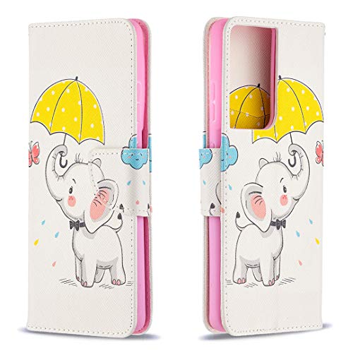 AIFILLE Kompatibel mit Hülle Galaxy S21 Ultra Leder PU Handyhülle Tier Elefant Kind Muster Brieftasche Flip Lederhülle Stoßfest Schutzhülle Tasche Skin Ständer Handytasche für Samsung S21 Ultra AIFILLE Kompatibel mit Hülle Galaxy S21 Ultra Leder PU Handyhülle Tier Elefant Kind Muster Brieftasche Flip Lederhülle Stoßfest Schutzhülle Tasche Skin Ständer Handytasche für Samsung S21 Ultra von AIFILLE